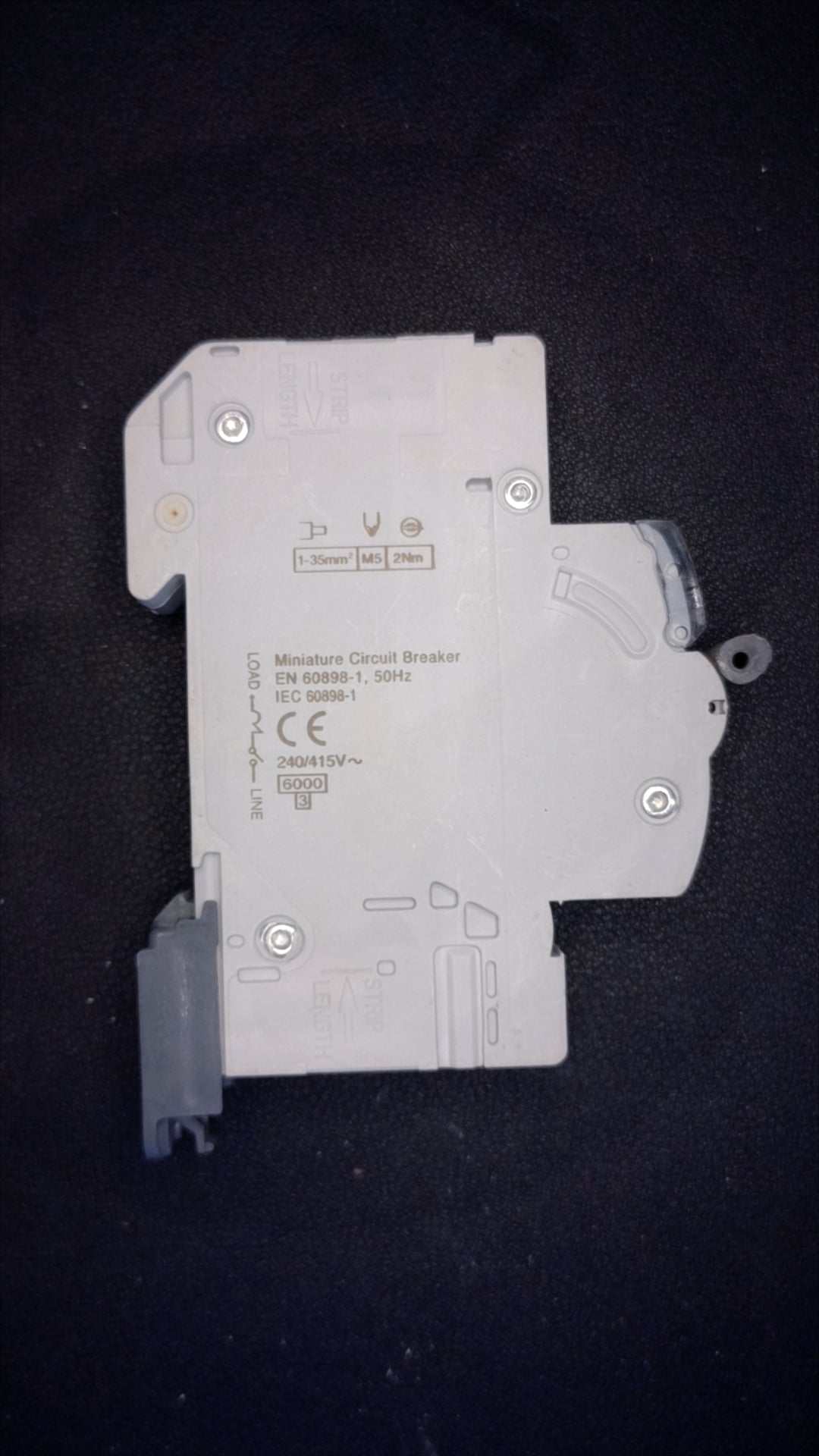 C40 Newlec 40C 1P Circuit Breaker (40A, Single Pole)