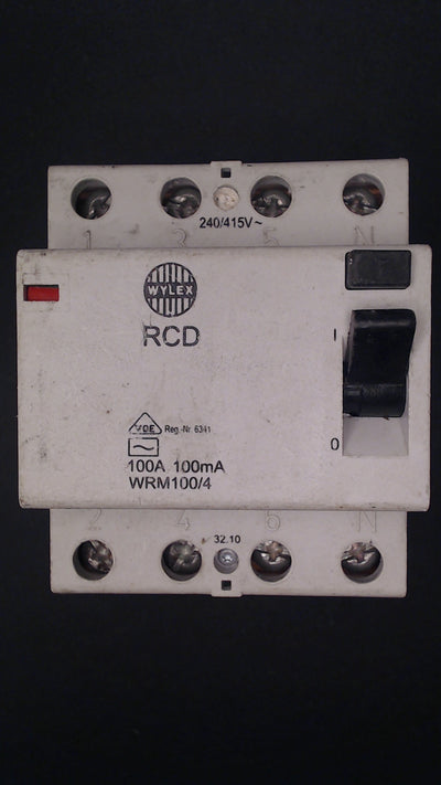 Wylex WRS100 100A RCD