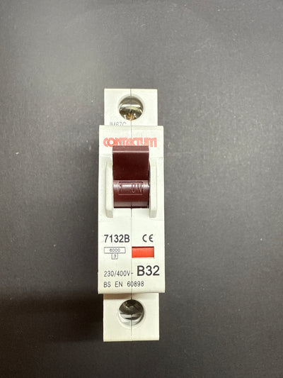 B32 Contactum B32 MCB 7132B (32A, 1-Pole)