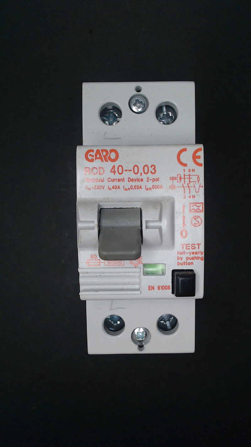 Garo 40A RCD