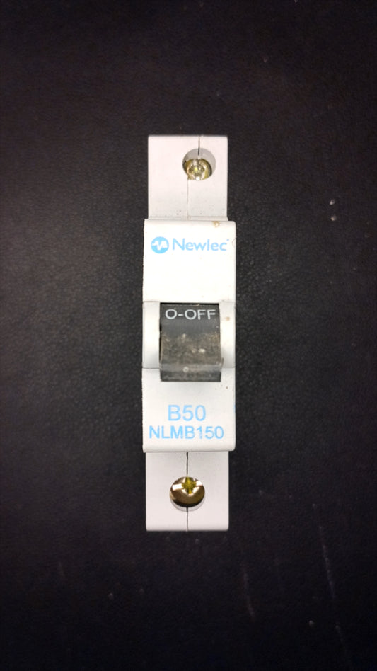 B50 Newlec MCB NLMB150 (50A, 1 Pole, 6000A)