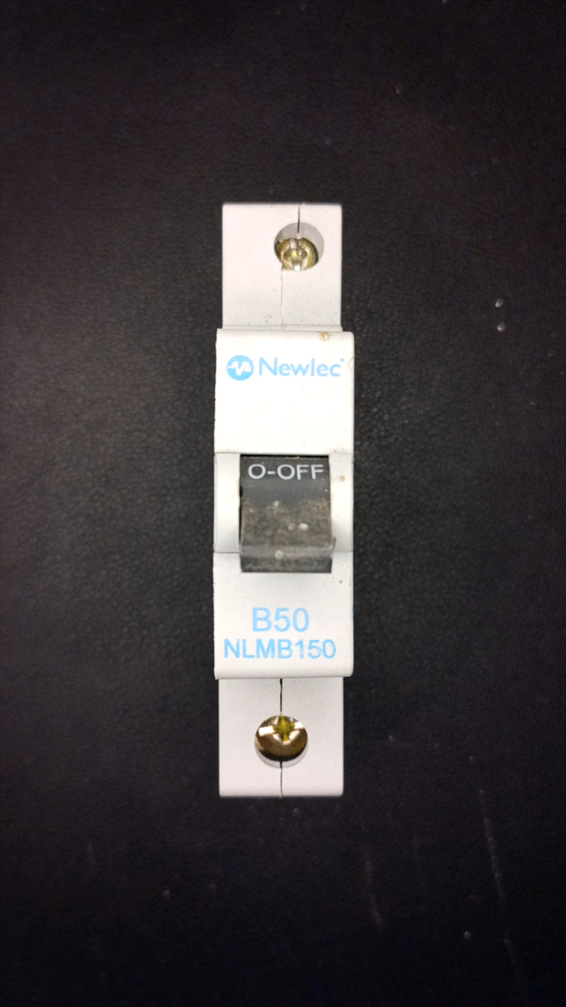 B50 Newlec MCB NLMB150 (50A, 1 Pole, 6000A)