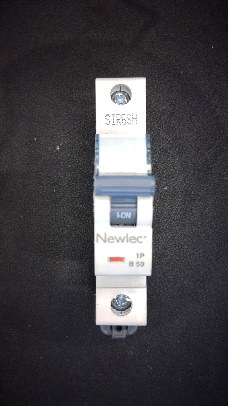 B50 Newlec 1P 50A Circuit Breaker
