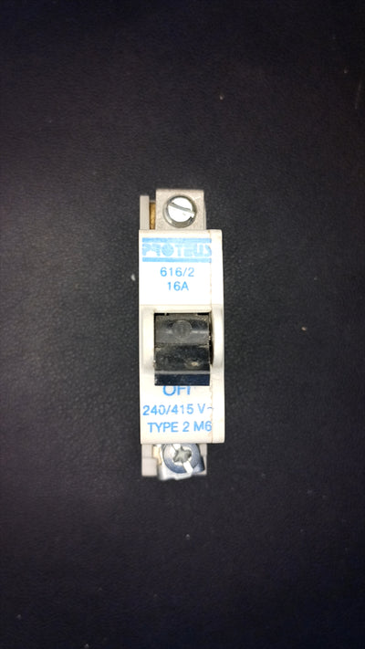 C16 Proteus 616/2 16A Circuit Breaker
