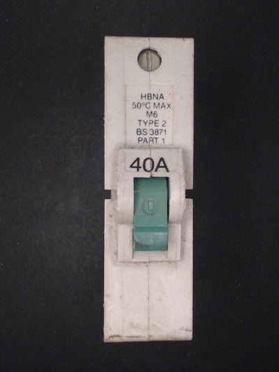 Federal Electric HCNA1P40 40A MCB