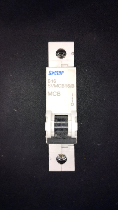 B16 Sector SVMCB16/B 16A Circuit Breaker