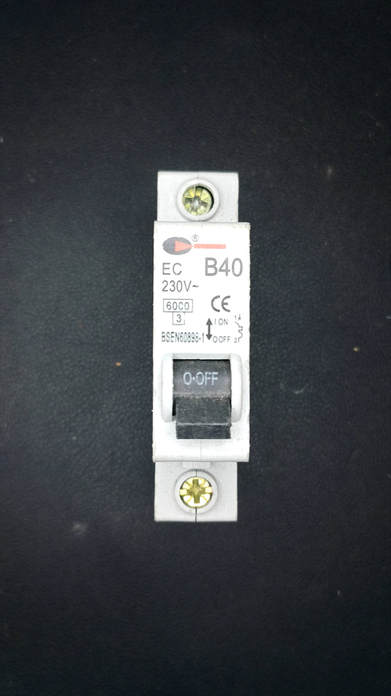 B40 40A Circuit Breaker (Control Gear)