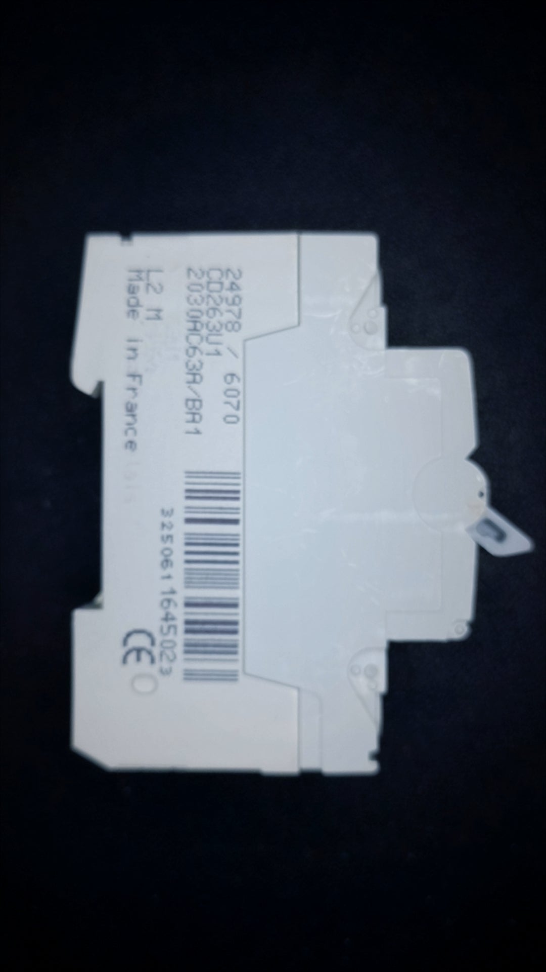 C63 Hager CD263U 63A 2-Pole Circuit Breaker