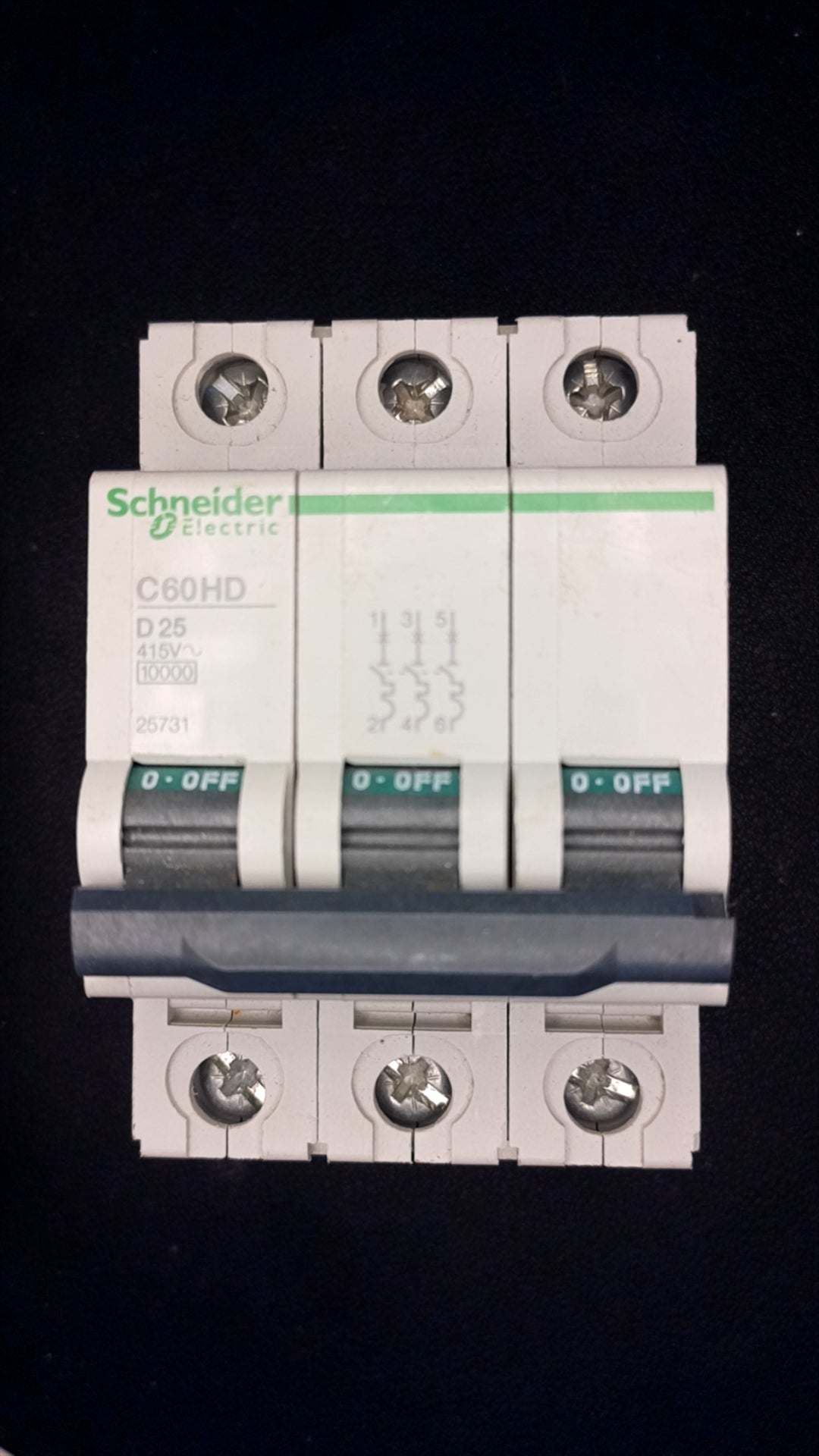 C25 Schneider Electric C60HD 25 25731