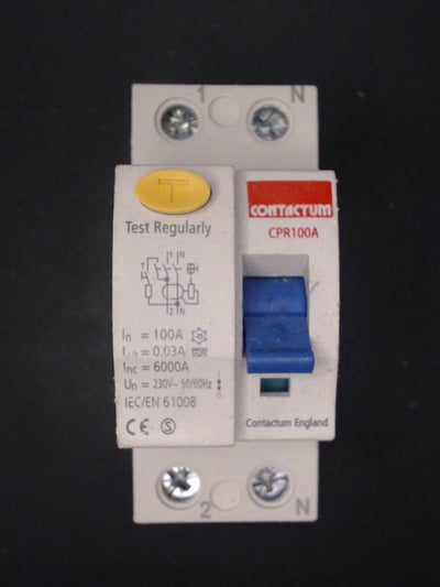 Contactum 100A RCD CPR100A