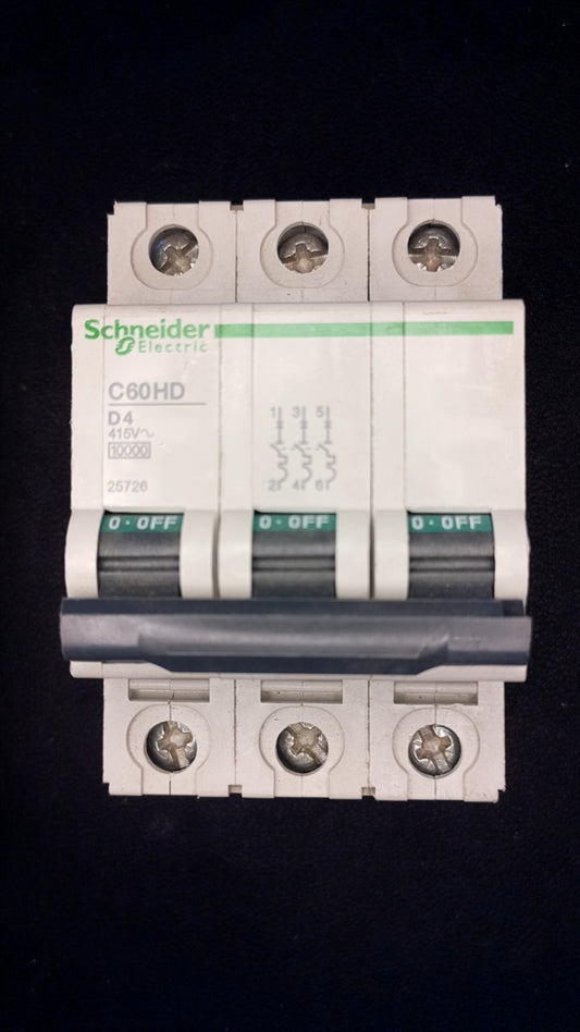 C4 Schneider Electric C60HD 4A 25726