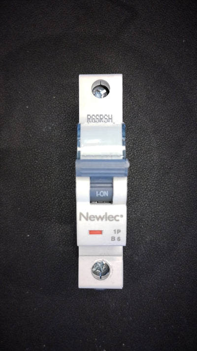B6 Newlec 1P 6A Circuit Breaker (Newlec-R65RSH)
