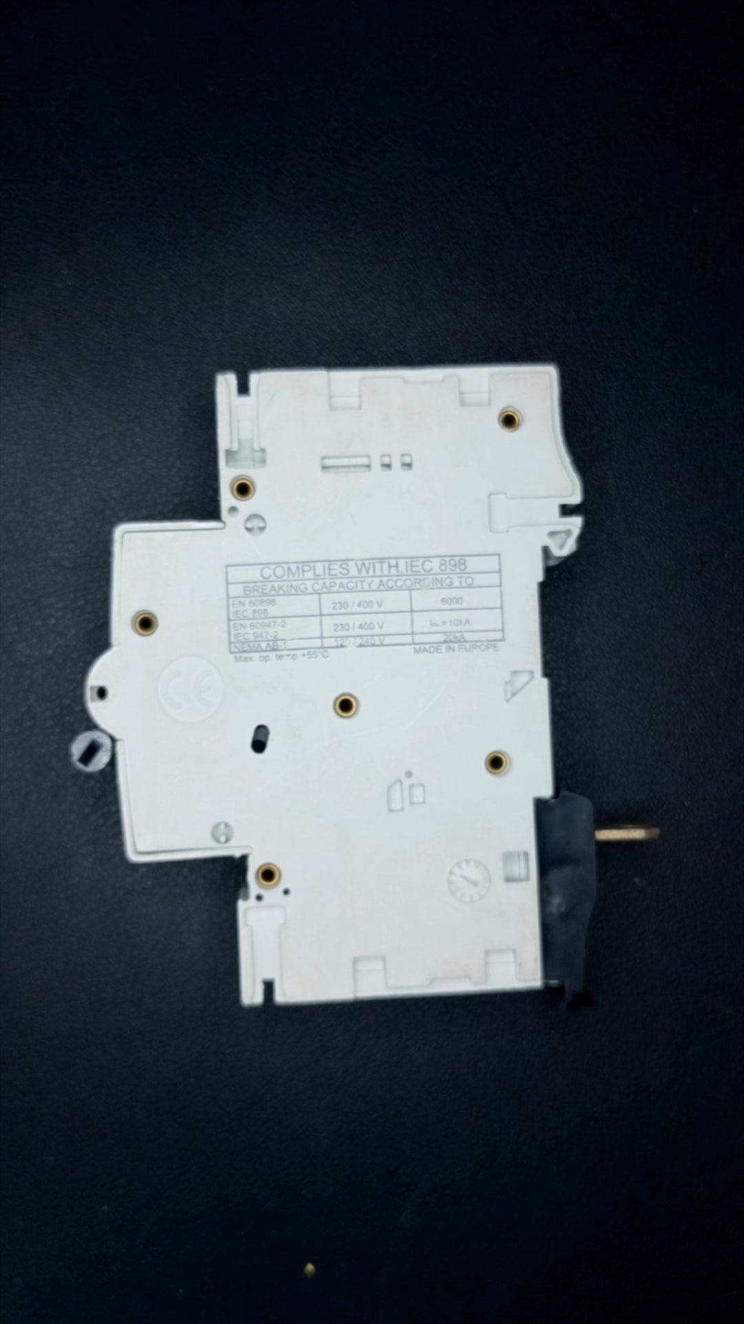 B40 Crabtree MCB 61/B40 Series 3 (40A, 1 Pole, 6000A)