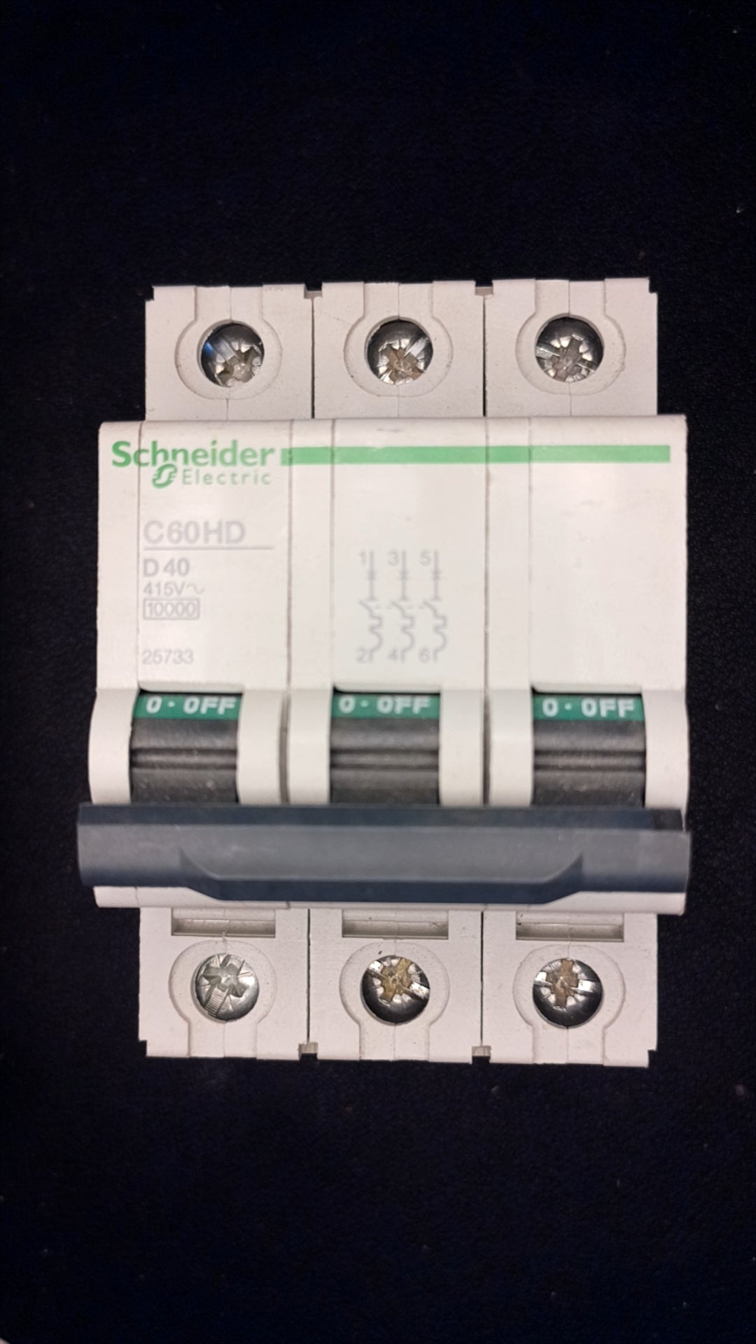 C40 Schneider Electric C60HD 40A 25733