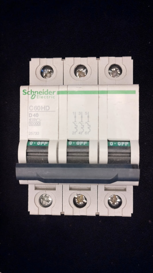 C40 Schneider Electric C60HD 40A 25733