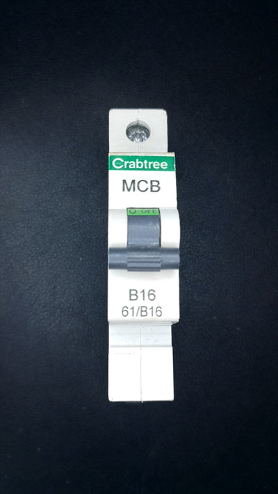 B16 Crabtree 61/B16 16A MCB (Crabtree Starbreaker Series 3)