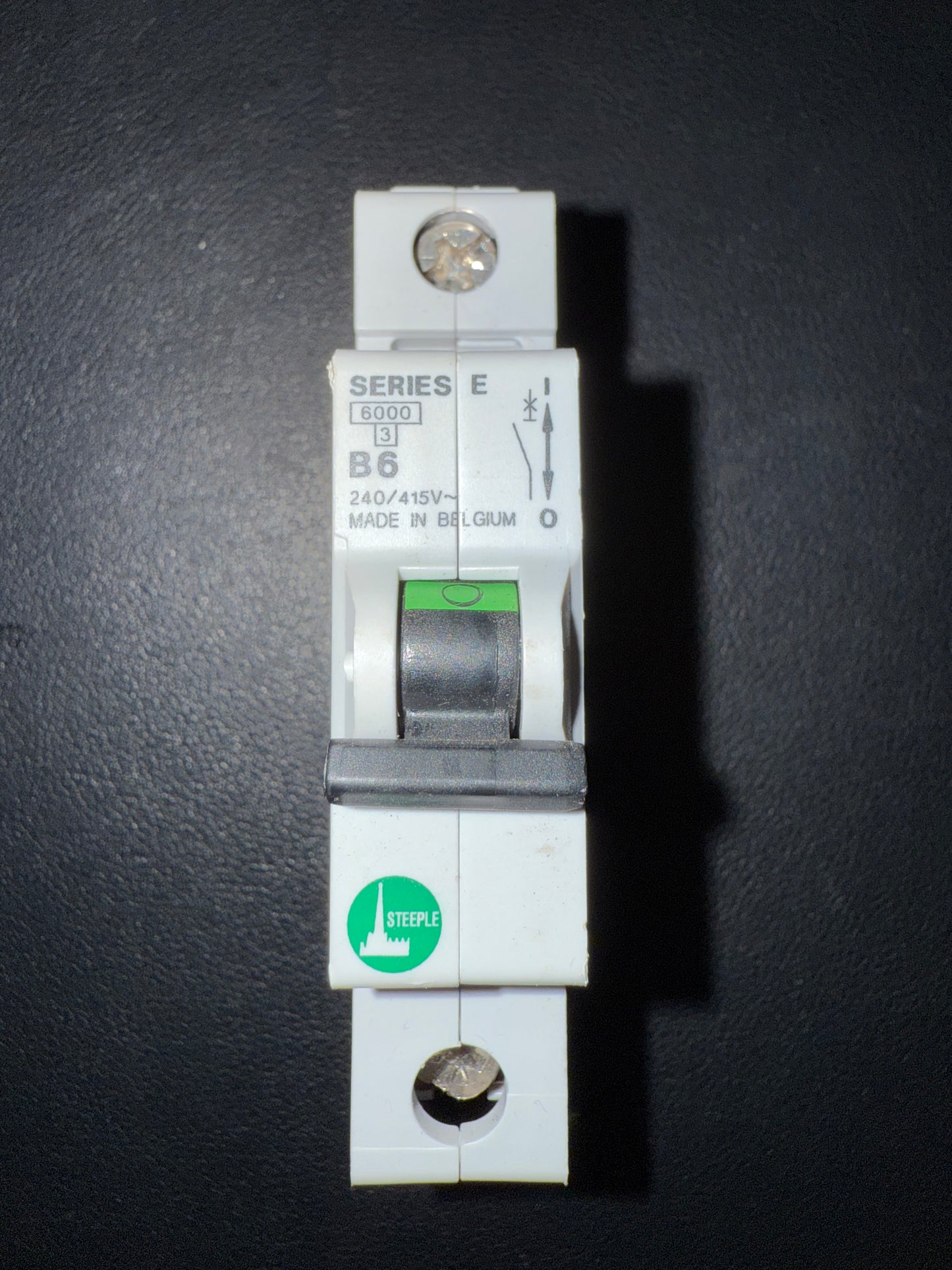 B6 Steeple Series E B6 6A MCB (6kA, 1 Pole)