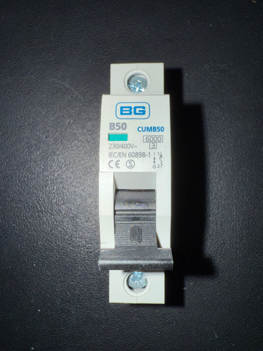 B50 BG BRITISH GENERAL CUMB50 (50A, 1-Pole)