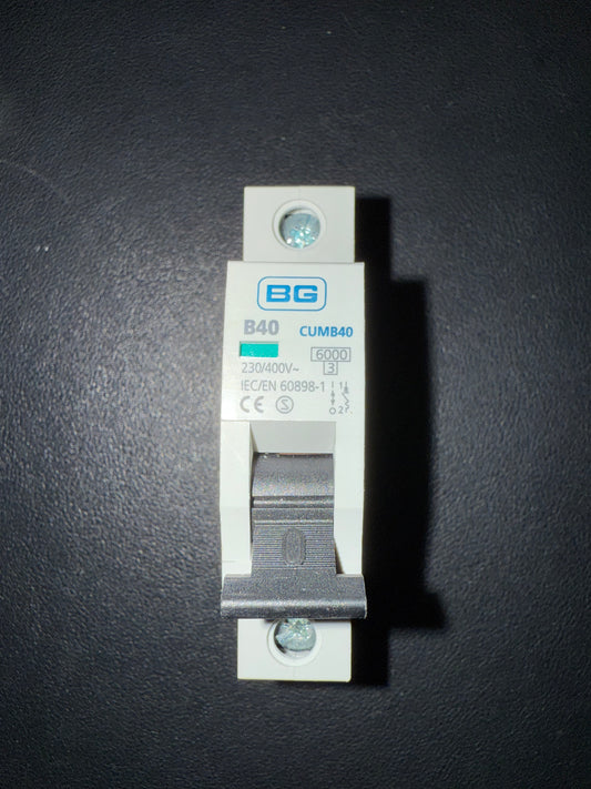 B40 BG BRITISH GENERAL CUMB40 (40A, 1 Pole, 6000A)