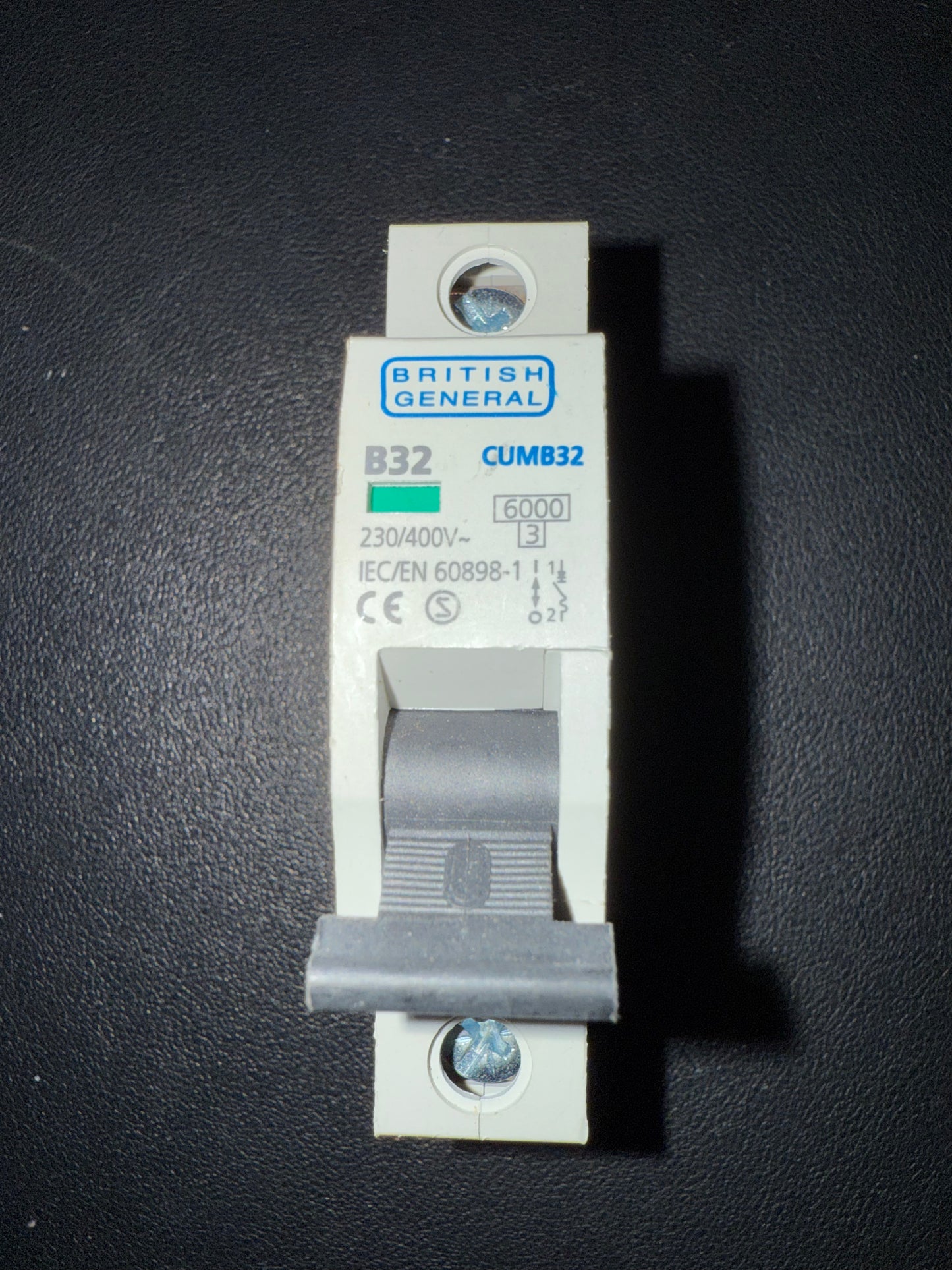 C32 BG BRITISH GENERAL CUMB32 (32A, 1 Pole, 6000A)