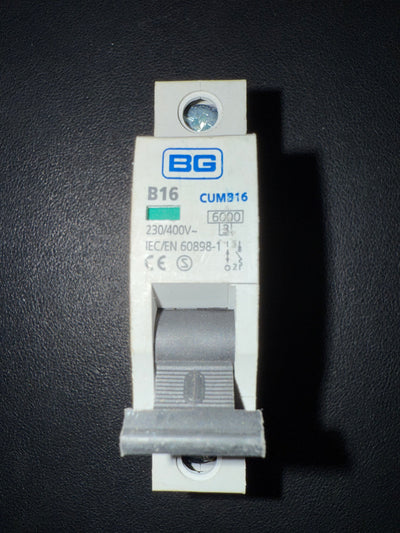 C16 BG BRITISH GENERAL CUMB16 (16A, 1 Pole, 6000A)