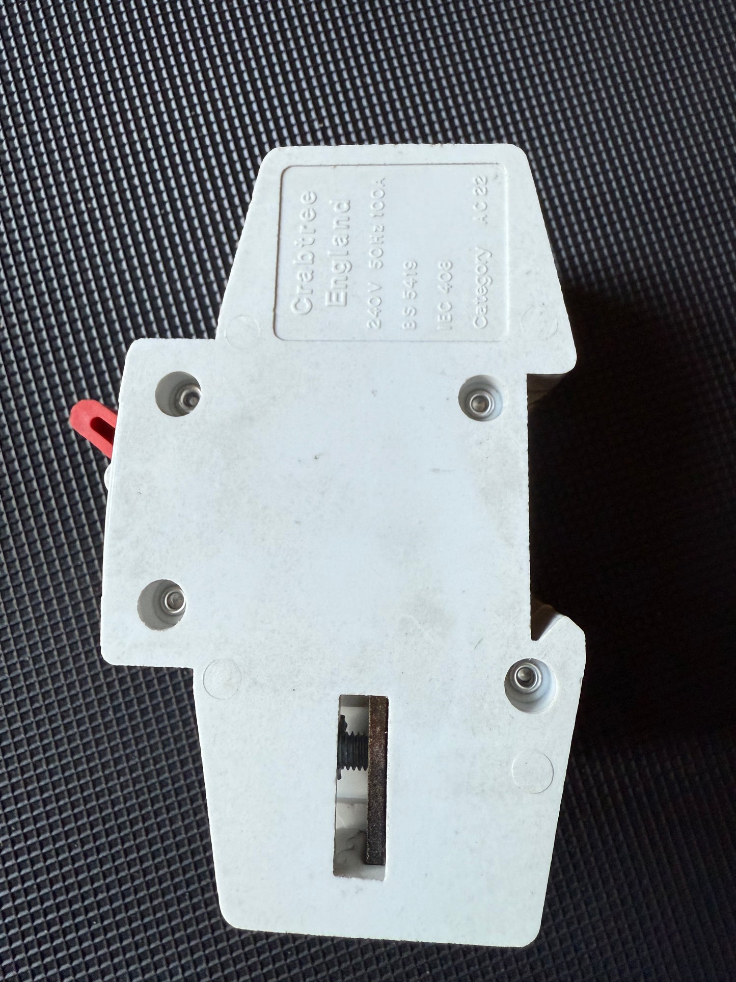 Crabtree SB6000 100A 2 pole main switch 240v BS 5419