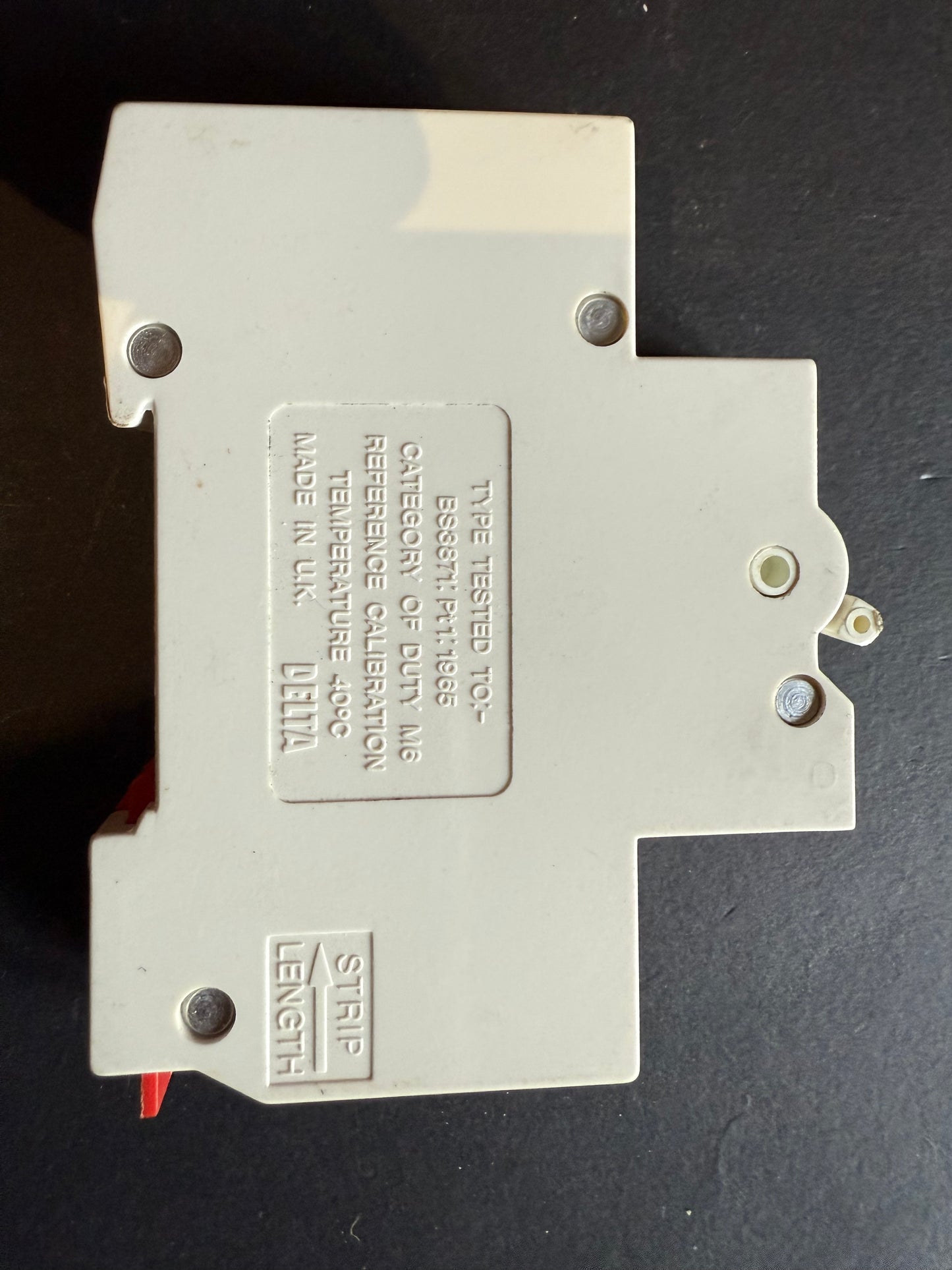 MEM 2000 MCB 16 Amp Type 2 16A Single Pole Breaker AB06S2