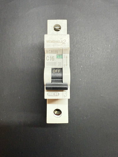 C16 MEM C16 MCB MCH116 (16A, 1-Pole)