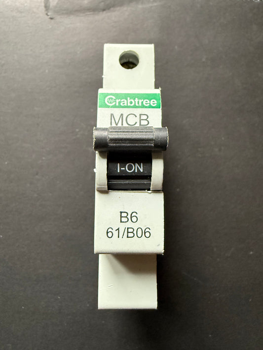 B6 Crabtree MCB B6 B1/B06 B4038