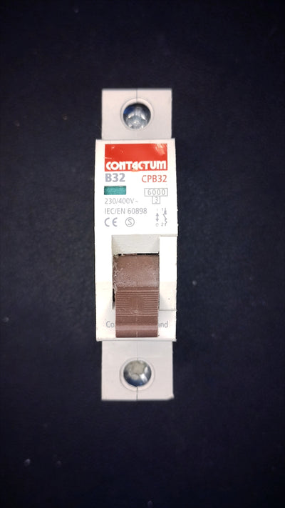 B32 Contactum CPB32 32A (1 Pole, 6000kA)