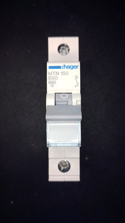 B50 Hager MTN 150 50A Circuit Breaker
