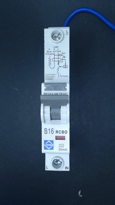 Lewden B16 16A RCBO