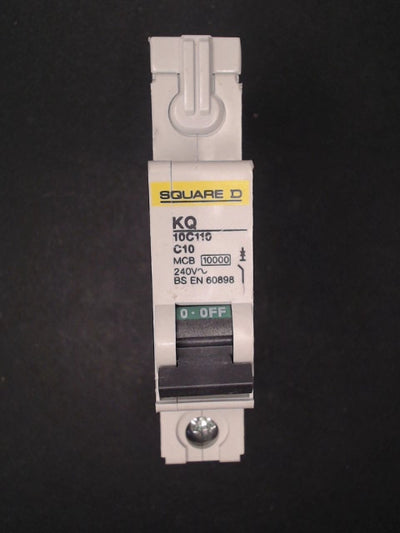 Square D KQ10C110 10A MCB