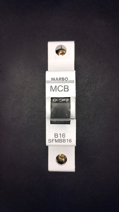 B16 MARBO MCB SFMBB16 B16 (16A, 1 Pole, 6kA)