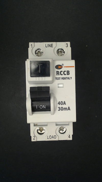 Control gear 40A RCCB