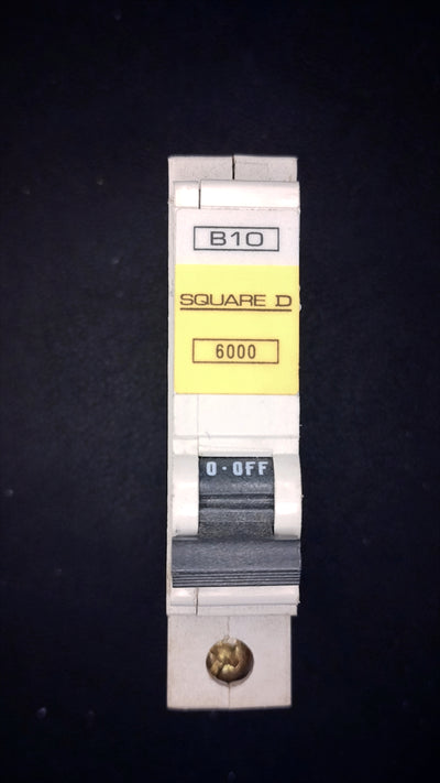 B10 Square D QOE Band 6000 B10 10A MCB Circuit Breaker Type B (10 Amp)