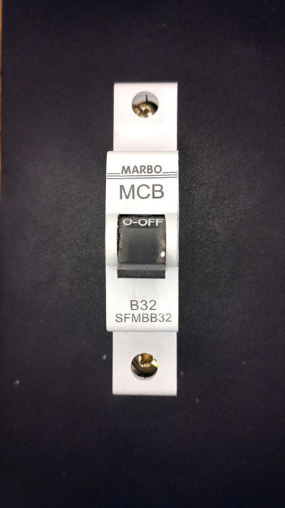 B32 MARBO SFMBB32 32A Circuit Breaker (32A, 1 Pole)