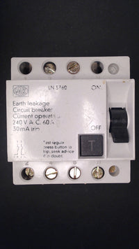 MK 5760 60A RCCB