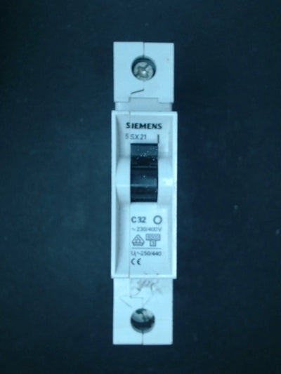 Siemens 5SX21C32 32A MCB