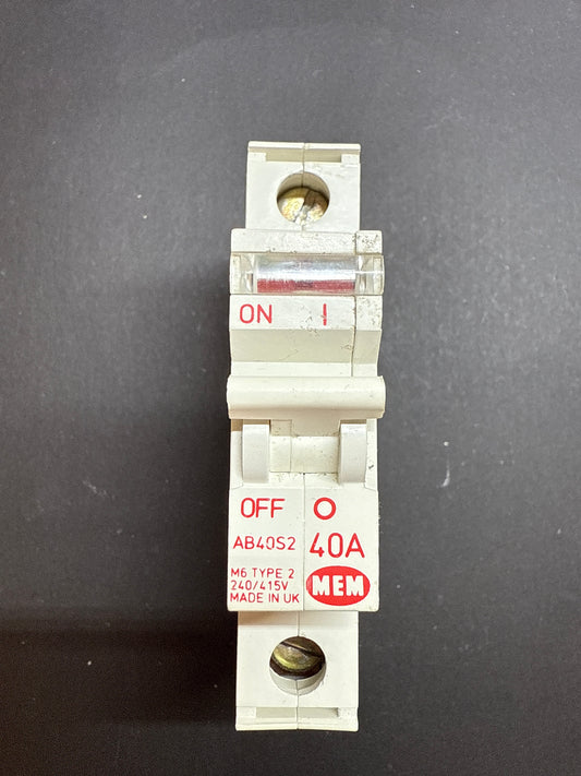 B40 MEM 40A MCB (AB40S2)