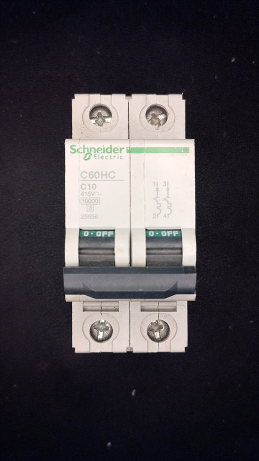 C10 Schneider Electric C60HC 10A