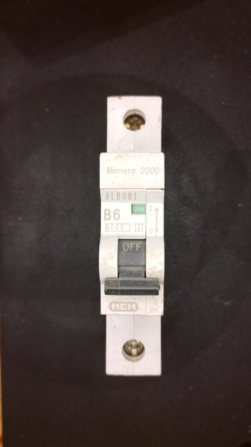 B6 Memera 2000 MCB B6 6A 6000 (MEM-ALB061)