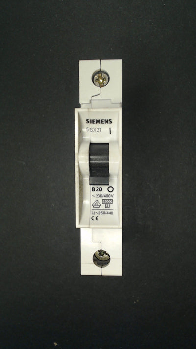 Siemens B20 20A MCB