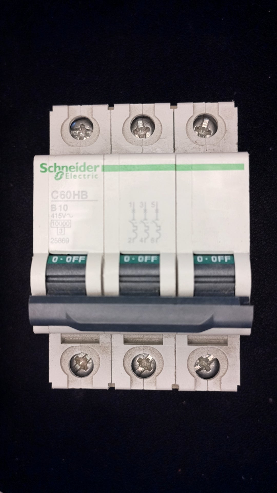C10 Schneider Electric C60HB 10A 25869