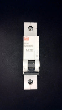B16 Wylex NHXB16 16A Circuit Breaker (Single Pole, 6000A)