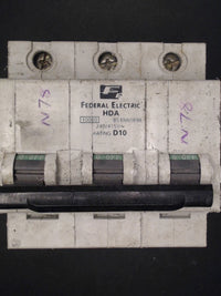 Federal Electric  10A MCB