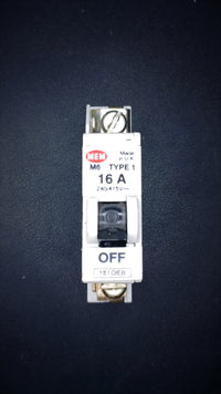 C16 MEM M6 16A Circuit Breaker (161qeb)