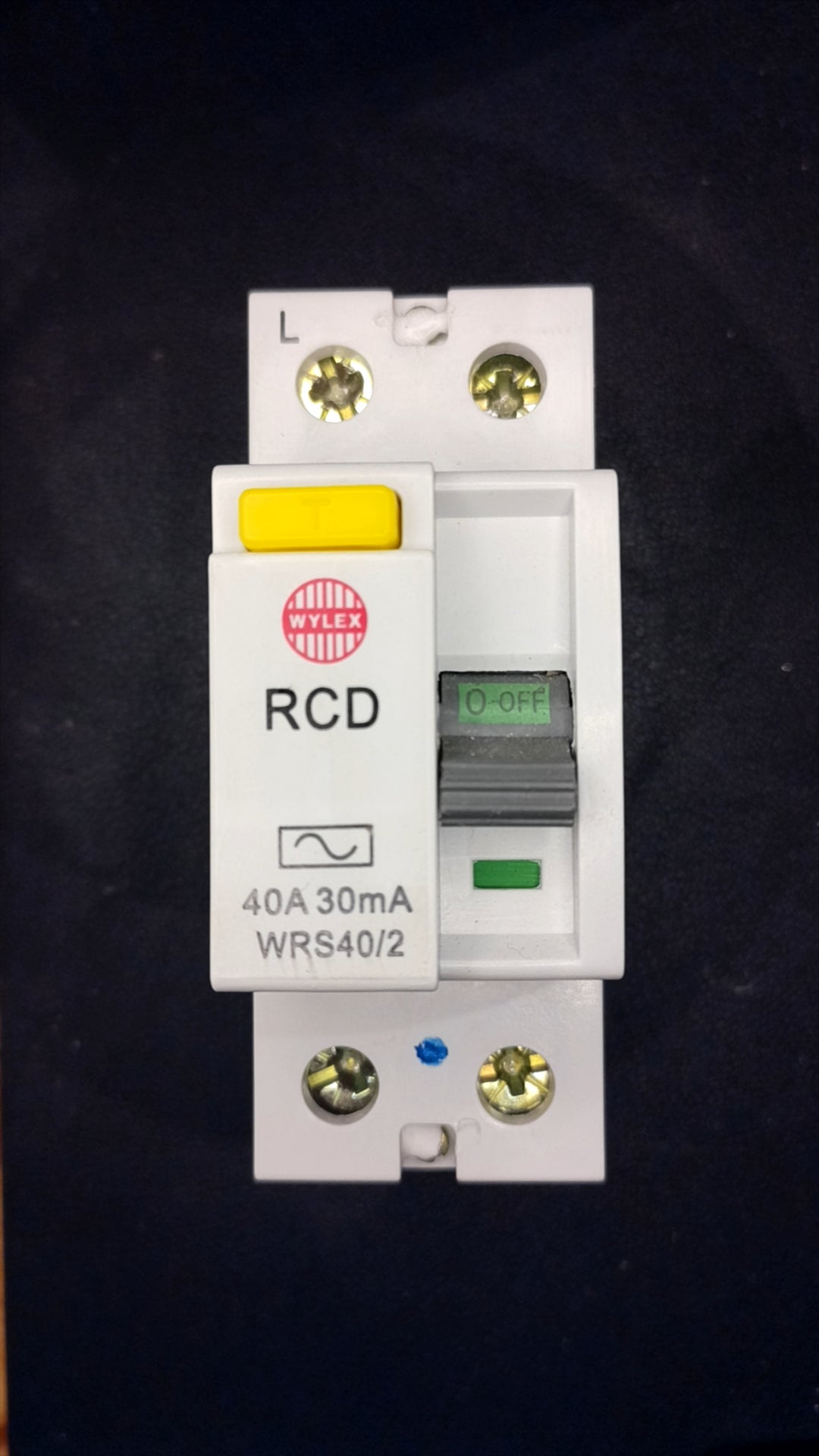 B40 Wylex WRS40/2 40A Double Pole MCB