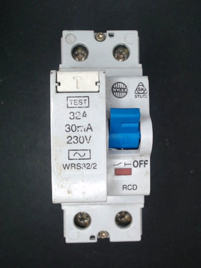 Wylex 32A RCD WRS32/2 BLue
