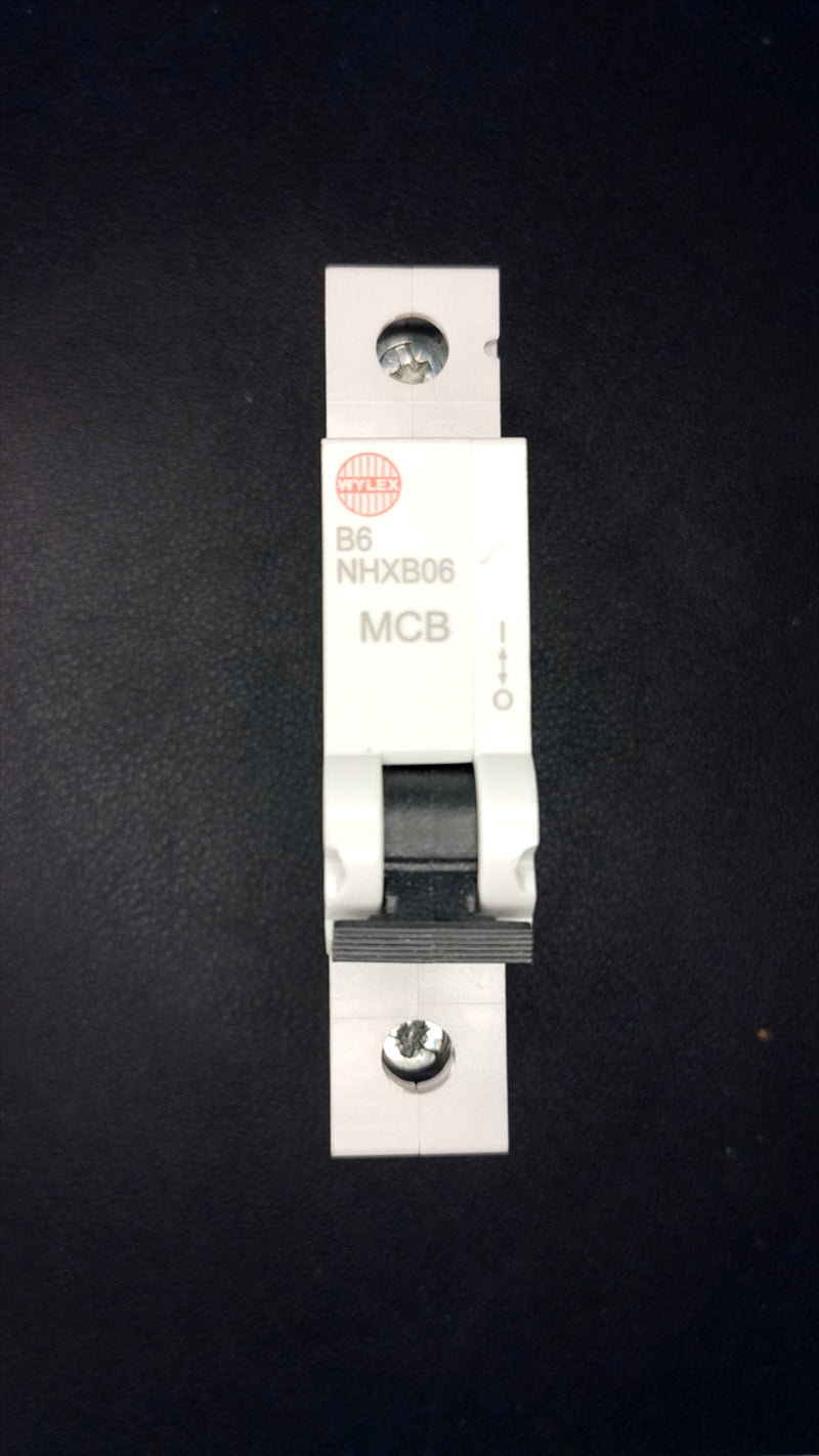 B6 Wylex NHXB06 6A Circuit Breaker